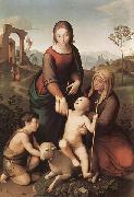 Maria und Elisabeth mit dem Jesus Overbeck, Johann Friedrich